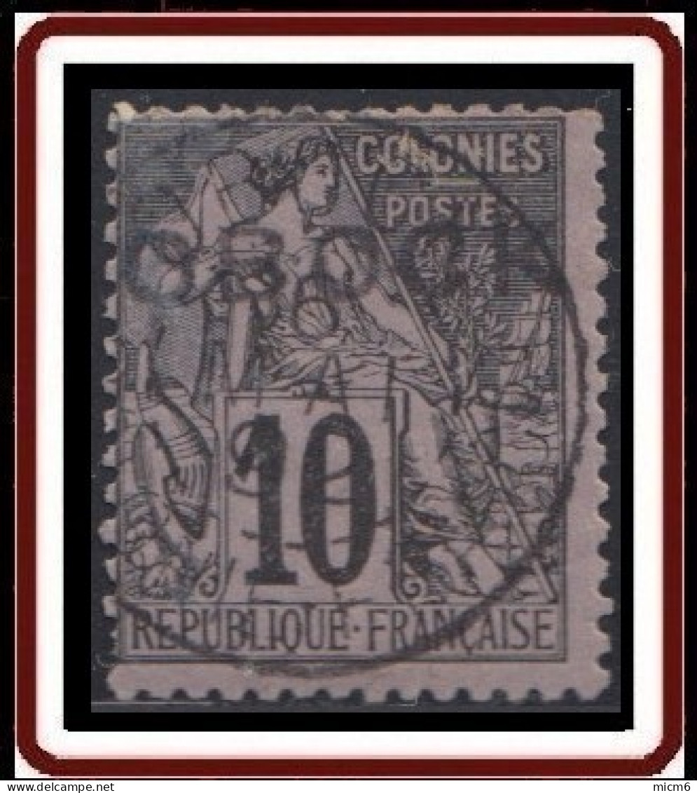 Obock - N° 14 (YT) N° 14 (AM) Oblitéré. - Used Stamps