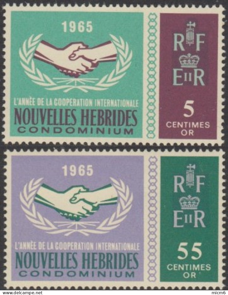 Nouvelles Hébrides - N° 223 & 224 Neufs **. - Ongebruikt