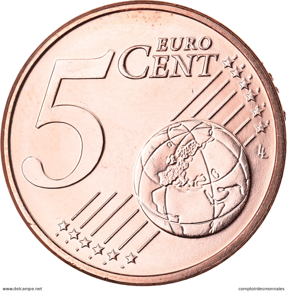 Luxembourg, 5 Euro Cent, 2013, SPL, Copper Plated Steel, KM:New - Luxembourg