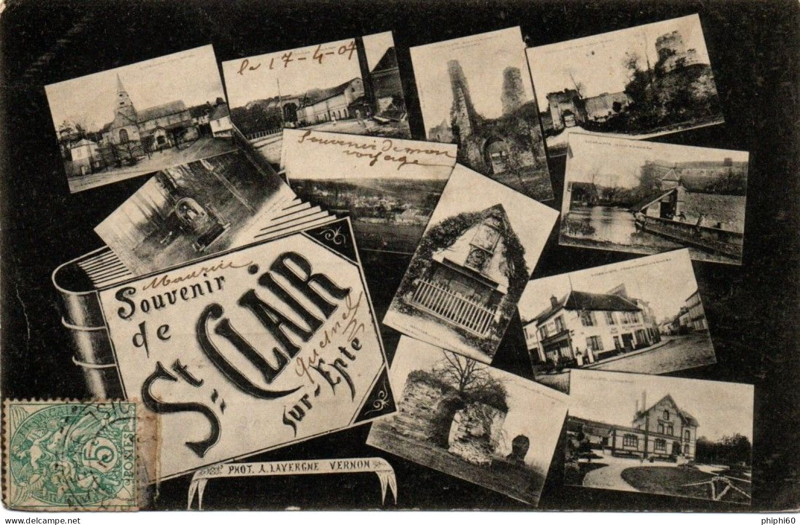 SAINT CLAIR SUR EPTE  -  95  -  Souvenir De - Saint-Clair-sur-Epte