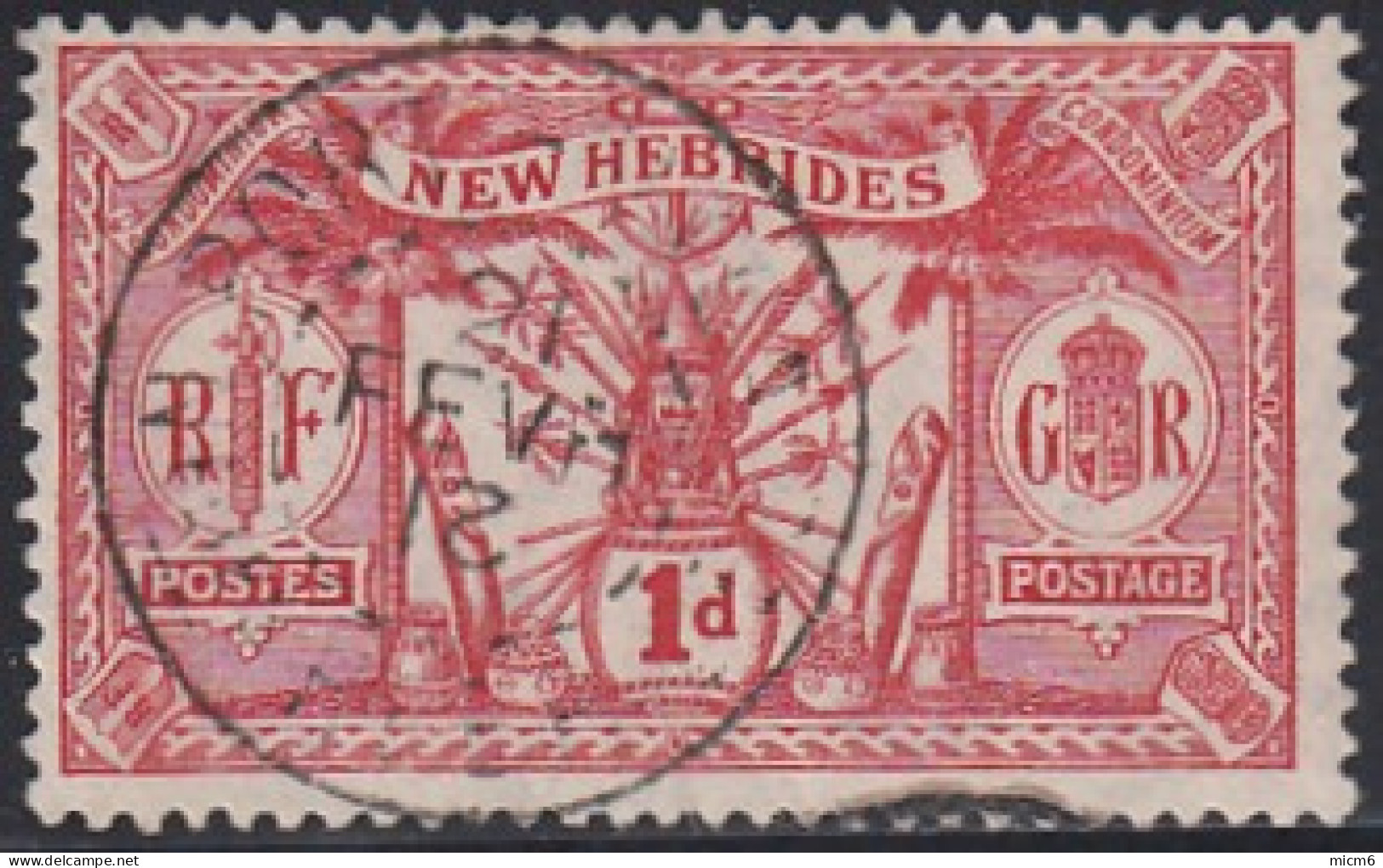 Nouvelles Hébrides - N° 50 Oblitéré De Port-Vila. - Used Stamps