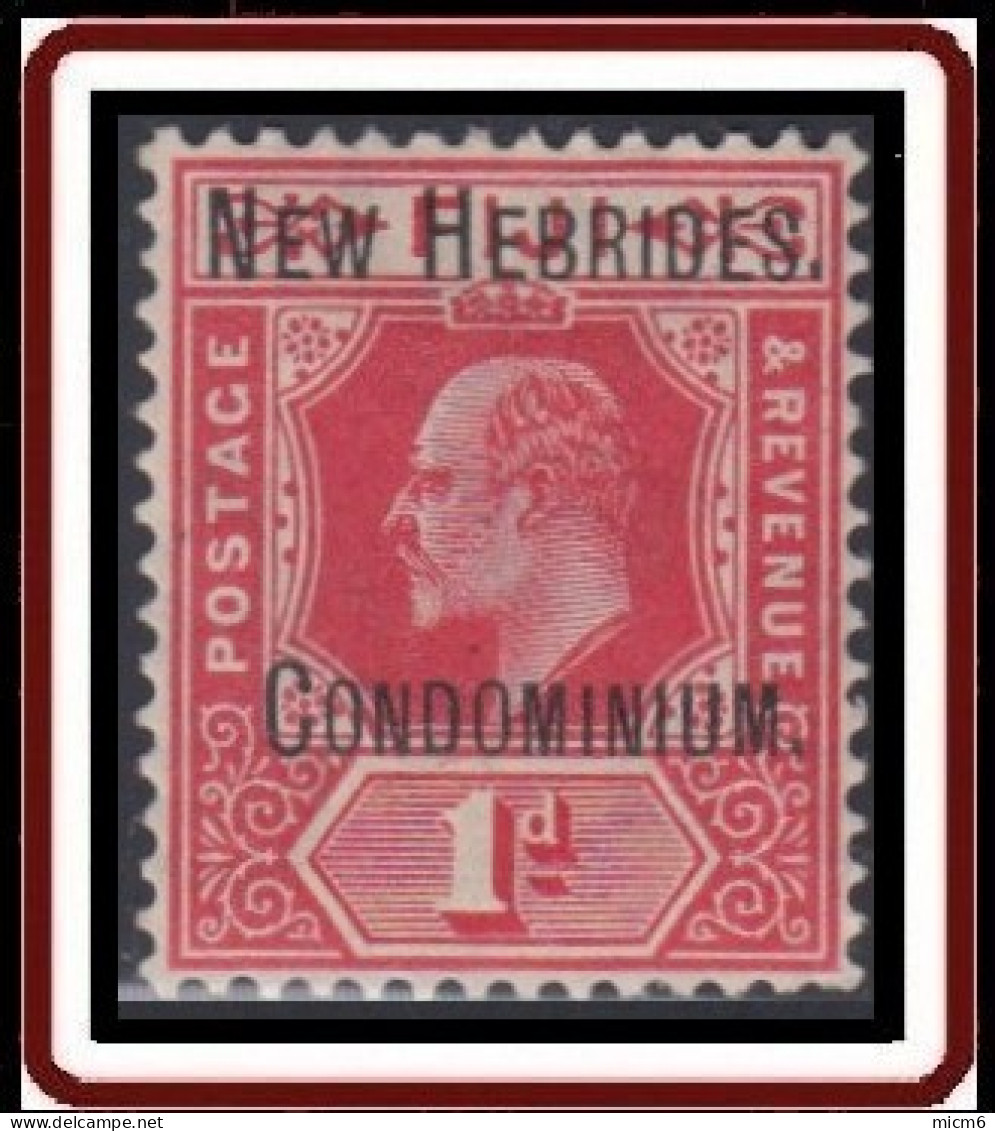 Nouvelles Hébrides - N° 13 (YT) Neuf *. - Unused Stamps
