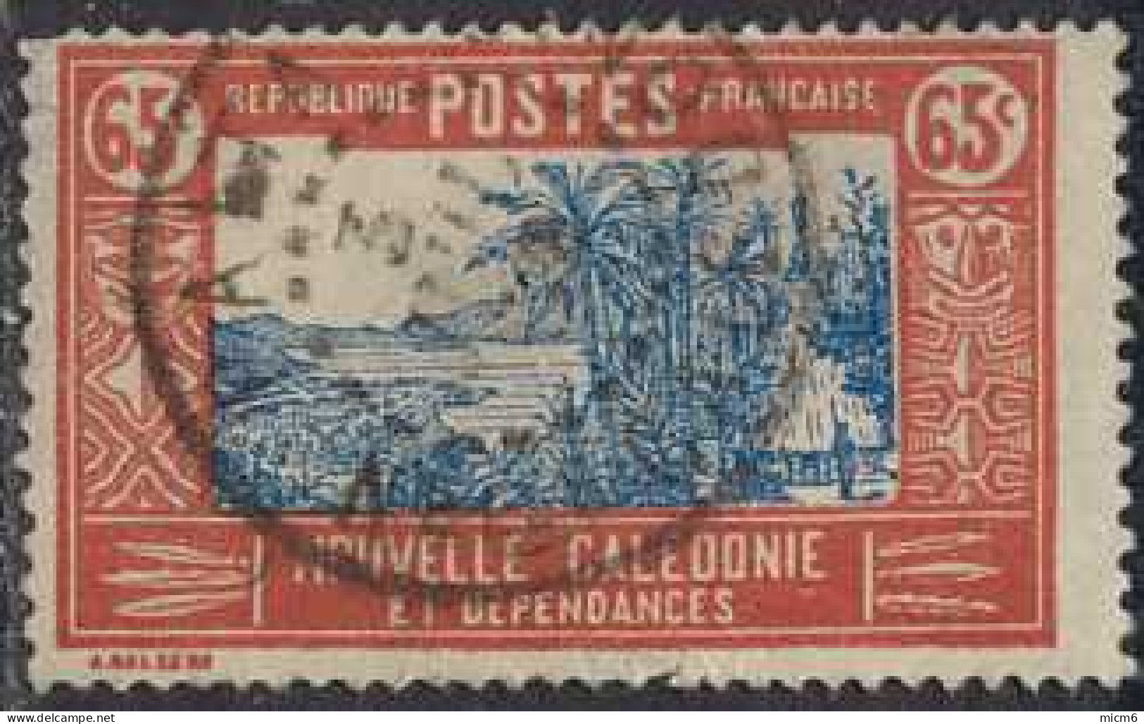 Nouvelle Calédonie 1910-1939 - Paita Sur N° 151 (YT) N° 146 (AM). Oblitération. - Andere & Zonder Classificatie