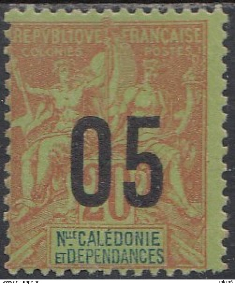 Nouvelle Calédonie 1910-1939 - N° 106 (YT) N° 101 (AM) Neuf **. - Nuevos