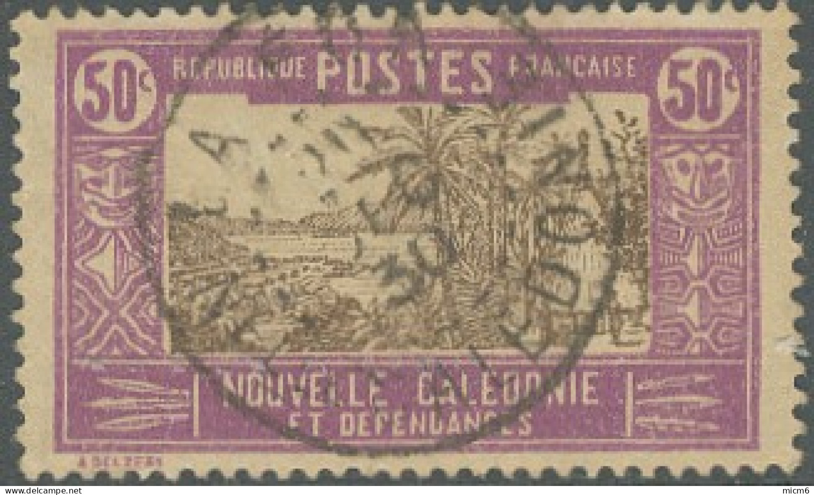 Nouvelle Calédonie 1910-1939 - La Foa Sur N° 150 (YT) N° 145 (AM). Oblitération. - Autres & Non Classés