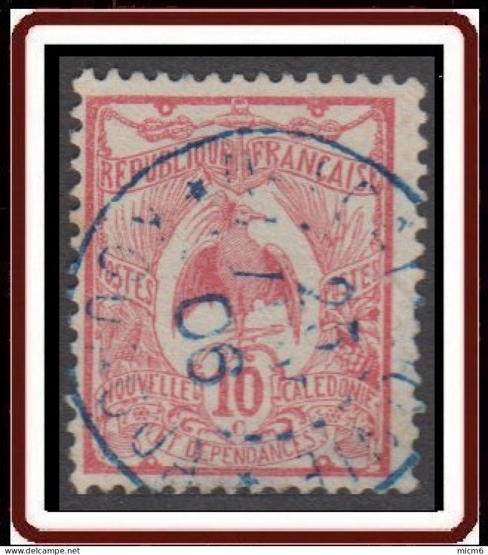 Nouvelle Calédonie 1903-1909 - Kouaoua Sur N° 92 (YT) N° 87 (AM). Oblitération De 1906. - Autres & Non Classés