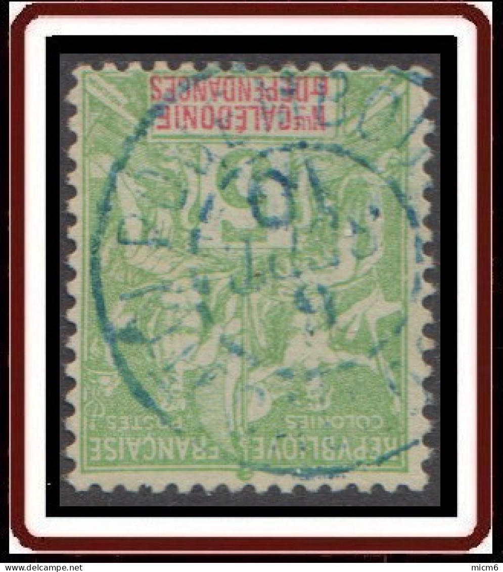 Nouvelle Calédonie 1892-1902 - Pouembout Sur N° 59 (YT) N° 53 (AM). Oblitération De 1910. - Used Stamps