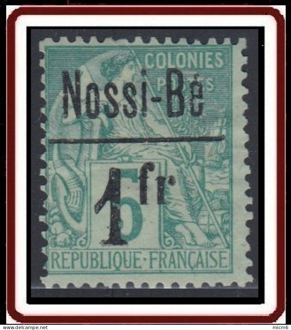 Nossi-Bé - N° 22 (YT) N° 22 (AM) Neuf (*). Signé A Brun. - Ongebruikt