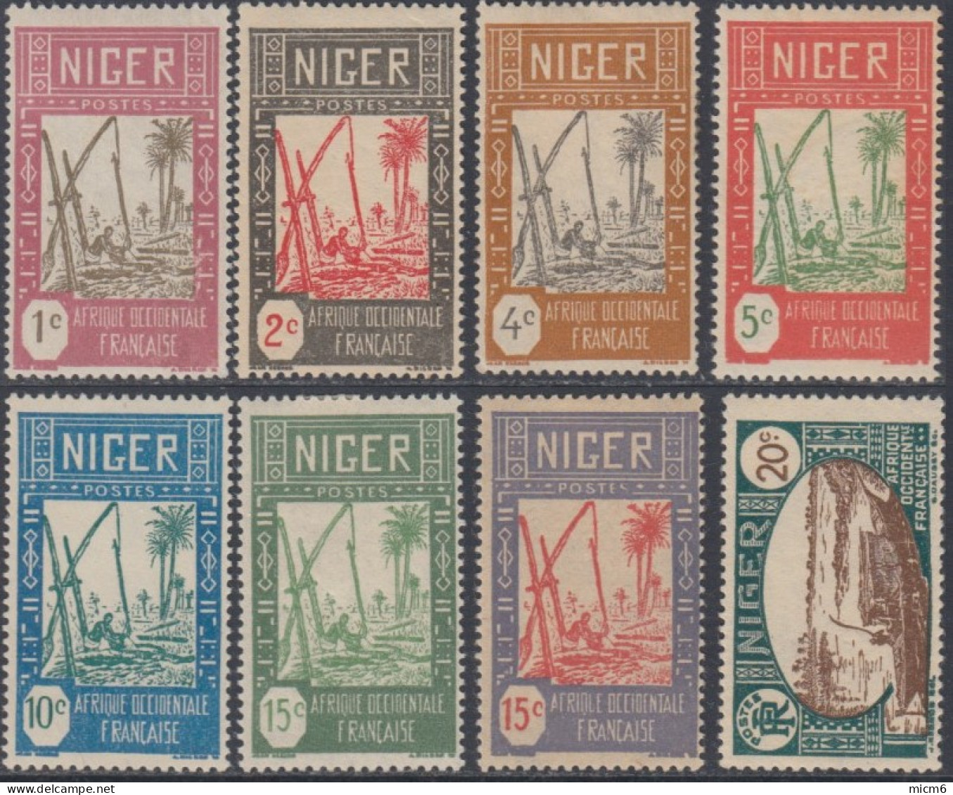 Niger - N° 29 à 52 (YT) N° 29 à 53, 58 & 59, 66 à 70 (AM) Neufs *. 32 Valeurs. 4 Scans - Nuovi