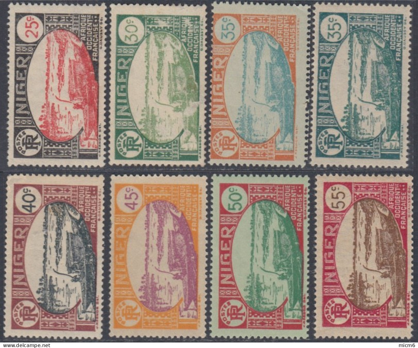 Niger - N° 29 à 52 (YT) N° 29 à 53, 58 & 59, 66 à 70 (AM) Neufs *. 32 Valeurs. 4 Scans - Unused Stamps