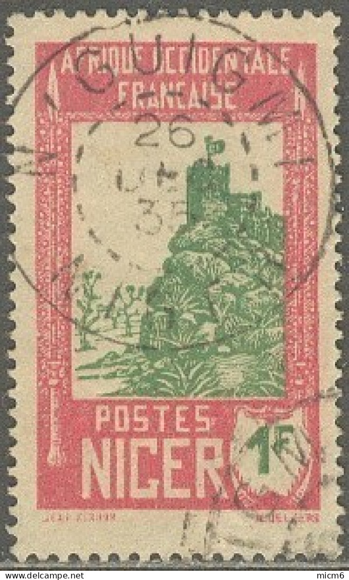 Niger - N'Guigmi / Niger Sur N° 45 (YT) N° 45 (AM). Oblitération De 1935. - Sonstige & Ohne Zuordnung