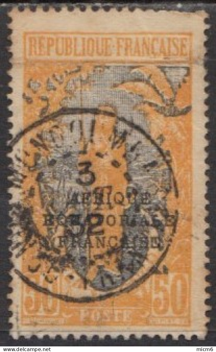 Moyen Congo - Mongoumba / Congo Français Sur N° 98 (YT) N° 101 (AM). Oblitération De 1932. - Autres & Non Classés