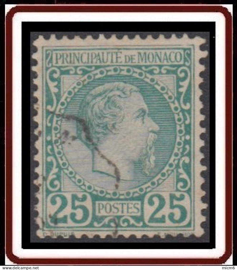 Monaco - N° 6 (YT) Oblitéré. - Used Stamps
