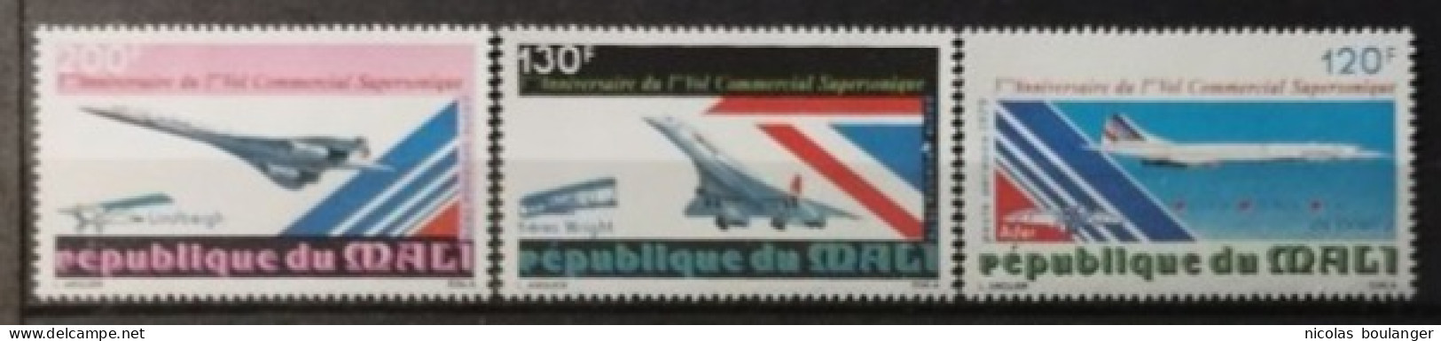 Mali 1979 / Yvert Poste Aérienne N°351-353 / ** - Malí (1959-...)