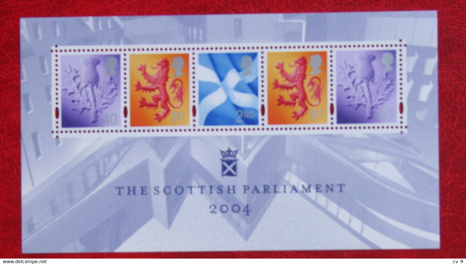 Scottish Parliament Scotland (Mi 84 85 88 Block 1) 2004 POSTFRIS MNH ** ENGLAND GRANDE-BRETAGNE GB GREAT BRITAIN - Schotland