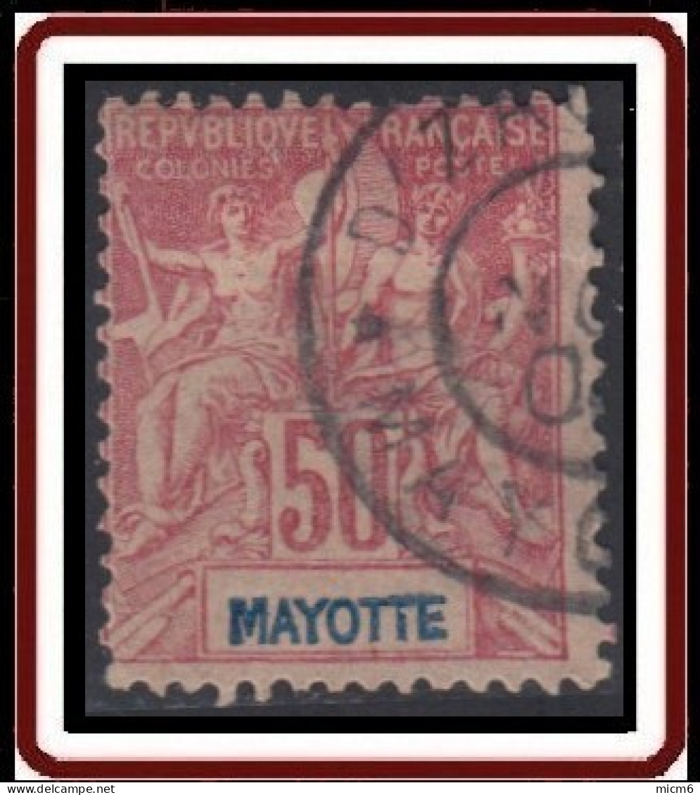 Mayotte - N° 11 (YT) N° 11 (AM) Oblitéré. - Oblitérés