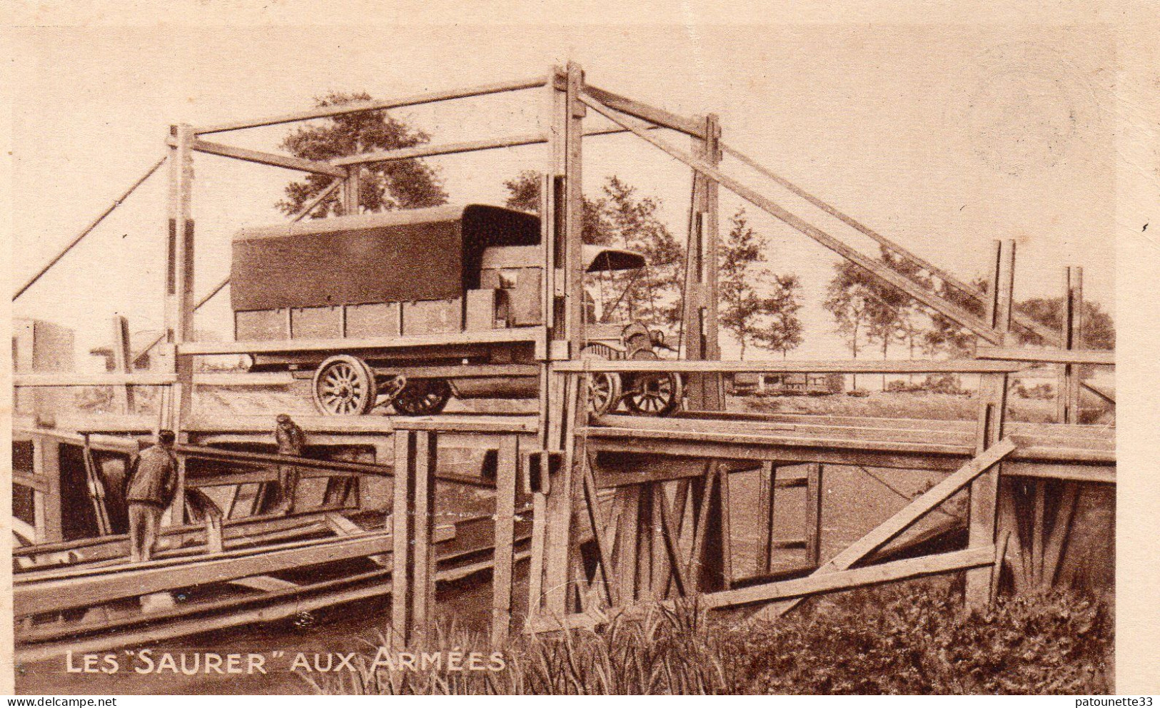 92 SURESNES AUTOMOBILES INDUSTRIE SAURER LES SAURER AUX ARMEES - Suresnes