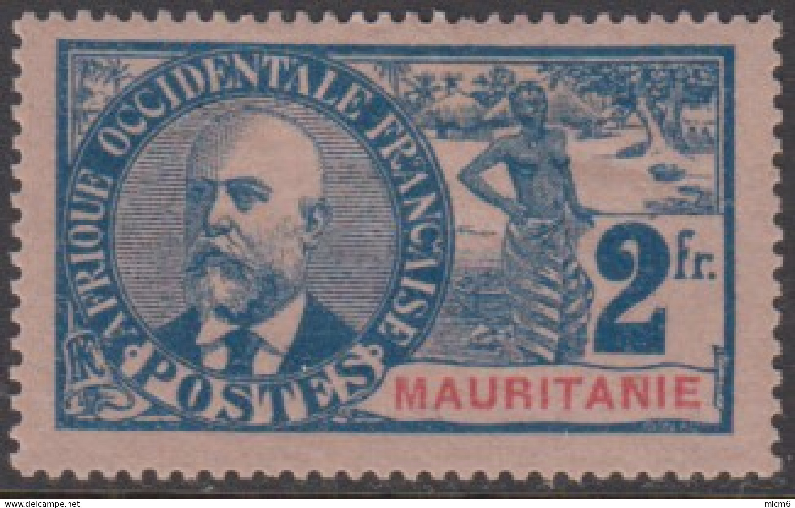 Mauritanie 1906-1912 - N° 15 (YT) N° 15 (AM) Neuf *. - Ungebraucht