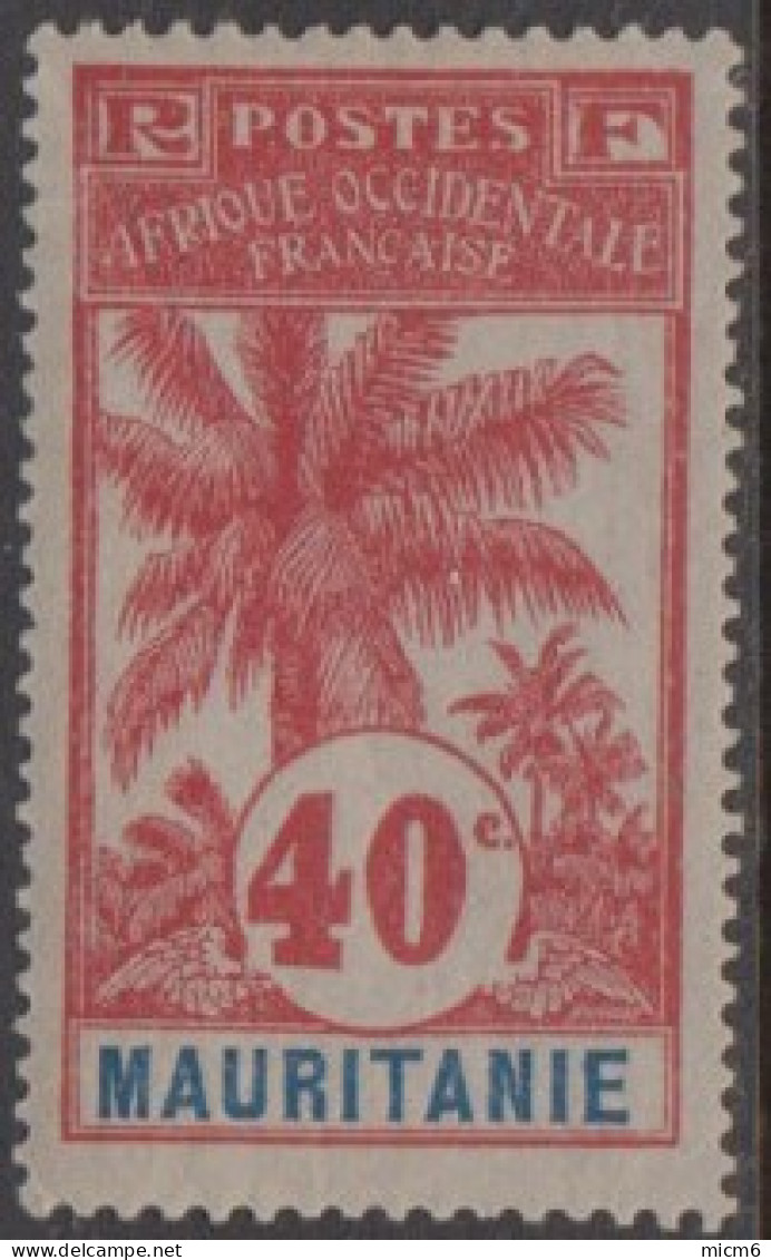 Mauritanie 1906-1912 - N° 10 (YT) N° 10 (AM) Neuf *. - Nuovi