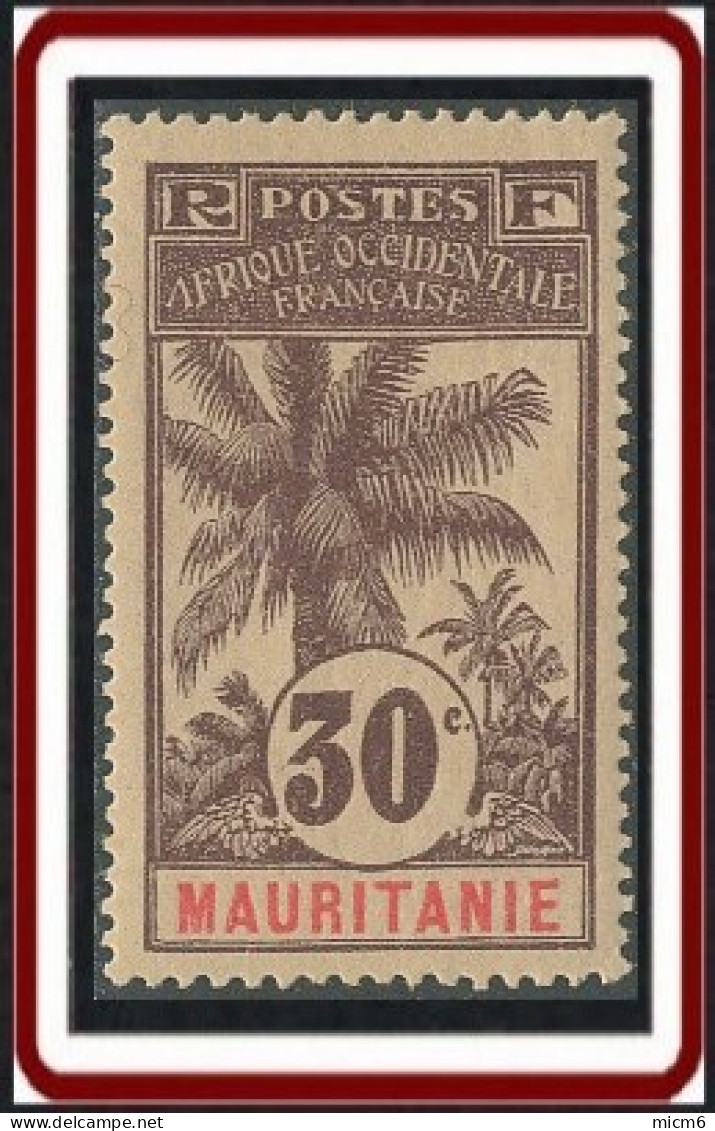 Mauritanie 1906-1912 - N° 08 (YT) N° 8 (AM) Neuf *. - Unused Stamps