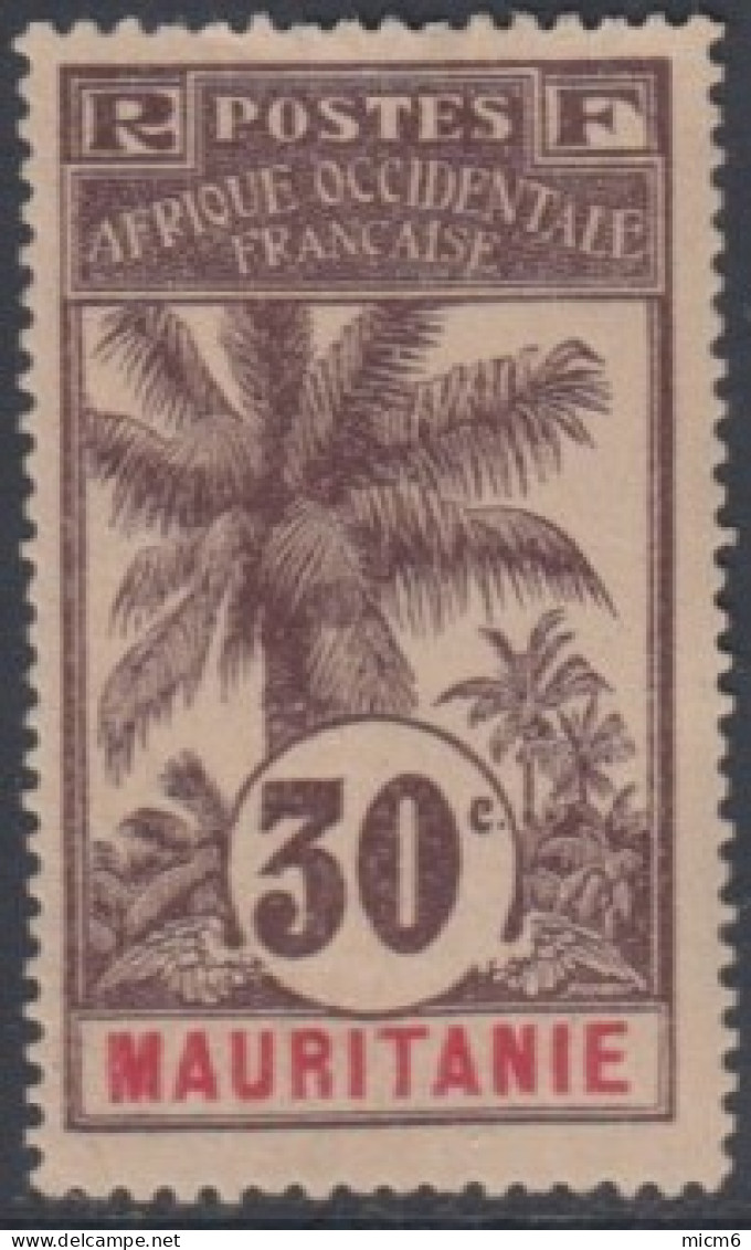 Mauritanie 1906-1912 - N° 08 (YT) N° 8 (AM) Neuf *. - Nuovi