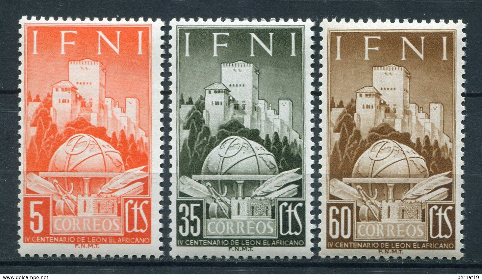 Ifni 1952. Edifil 86-88 ** MNH - Ifni