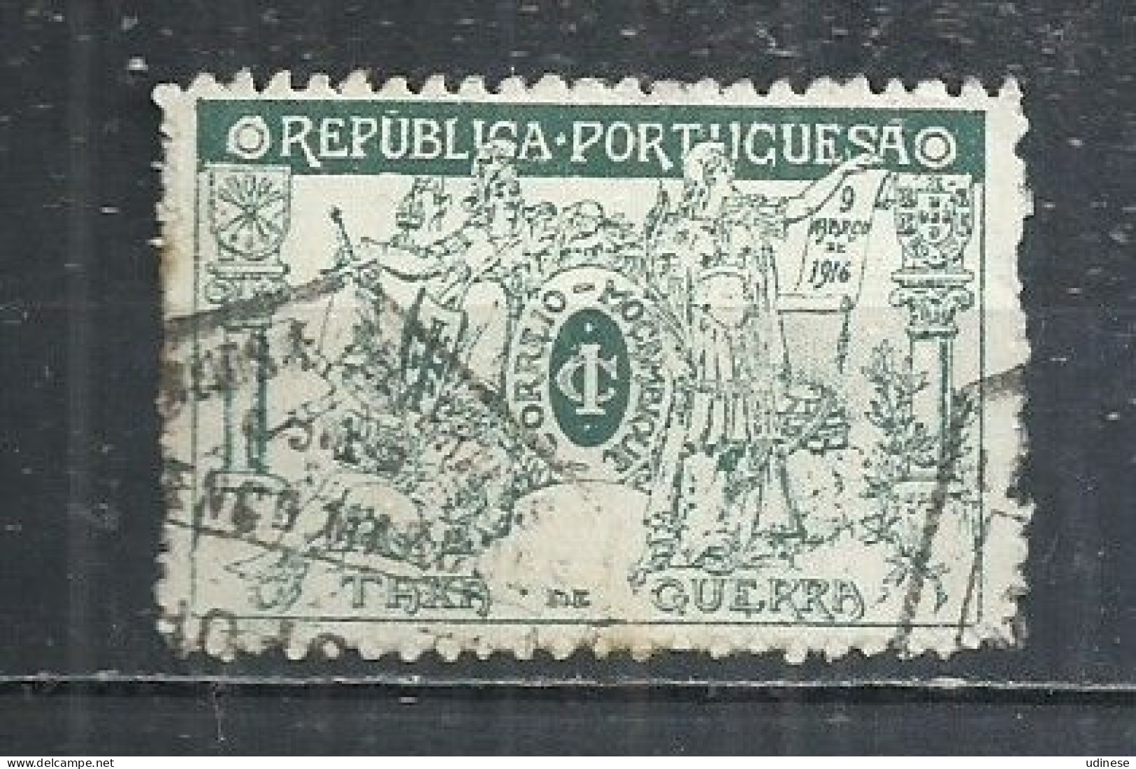 MOZAMBIQUE 1916 - POSTAL TAX - WAR TAX - USED OBLITERE GESTEMPELT USADO - Mozambique