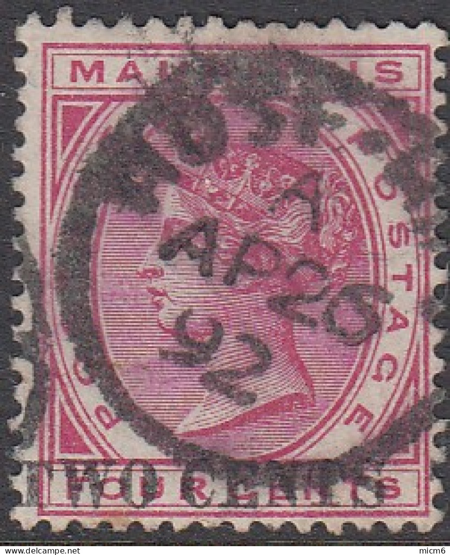 Maurice / Mauritius 1900-1938 - N° 79 (YT) Oblitéré De Rose Hill. - Maurice (...-1967)