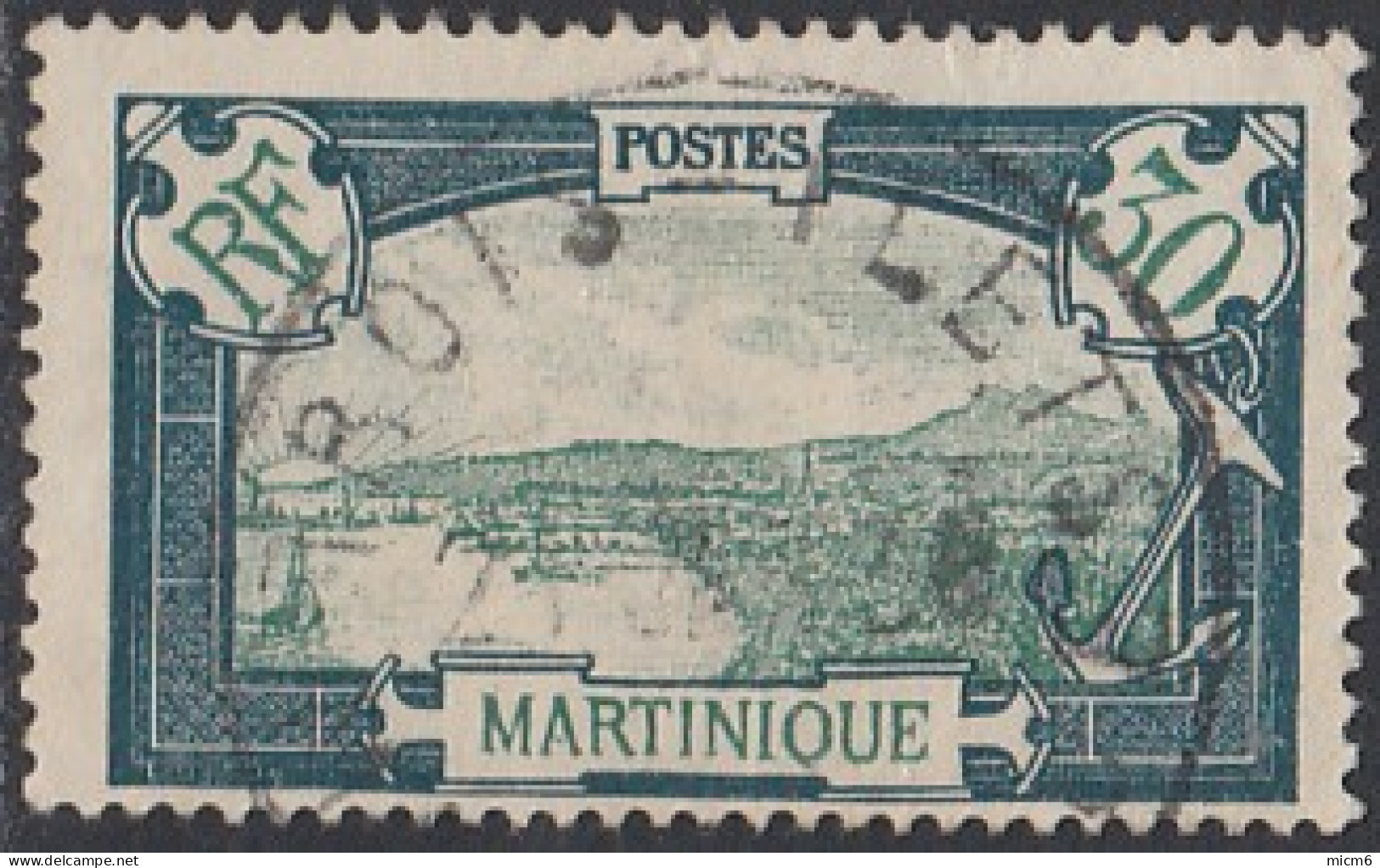 Martinique 1908-1930 - Trois-Ilets Sur N° 121 (YT) N° 119 (AM). Oblitération De 1930. - Andere & Zonder Classificatie