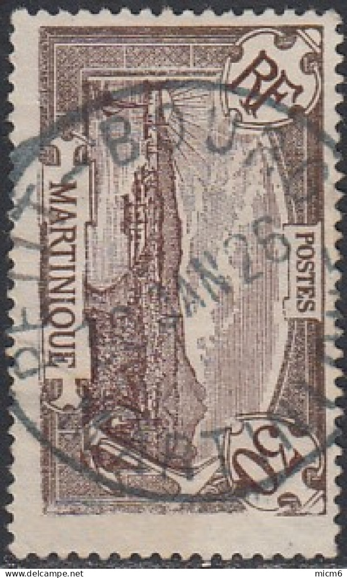 Martinique 1908-1930 - Petit-Bourg Sur N° 99 (YT) N° 114 (AM). Oblitération De 1926. - Otros & Sin Clasificación