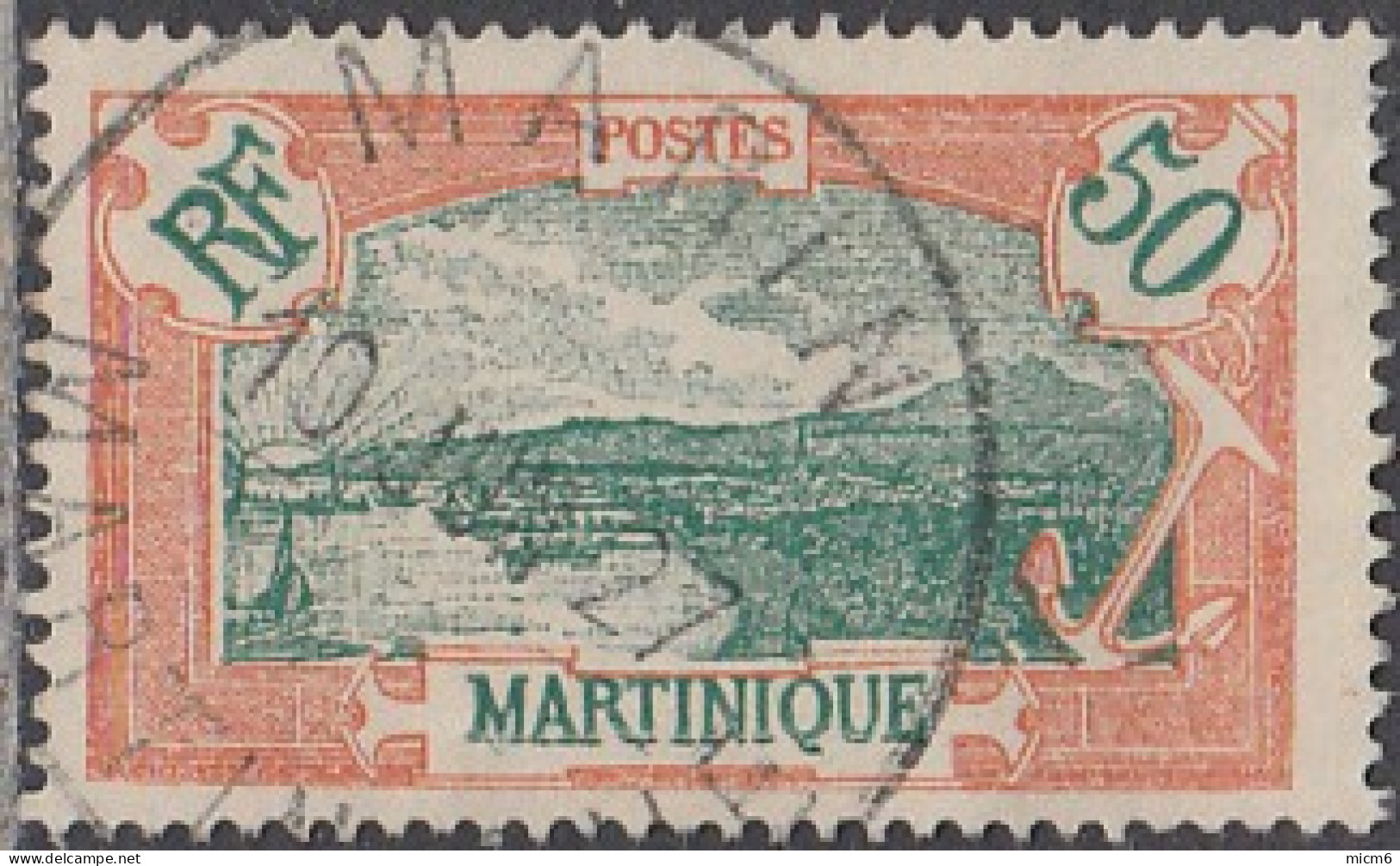 Martinique 1908-1930 - Marin Sur N° 101 (YT) N° 115 (AM). Oblitération De 1927. - Other & Unclassified