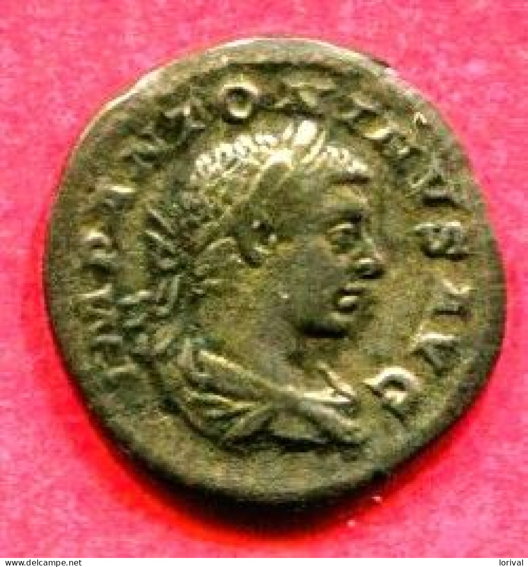 Ellagaballe Denier (C68) TB+ 38 - The Severans (193 AD To 235 AD)