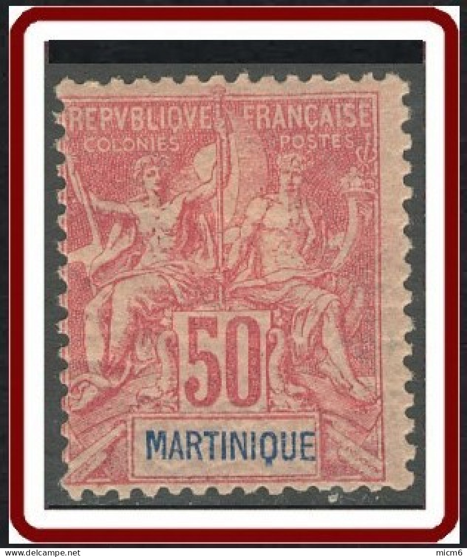 Martinique 1892-1906 - N° 41 (YT) N° 40 (AM) Neuf *. - Neufs