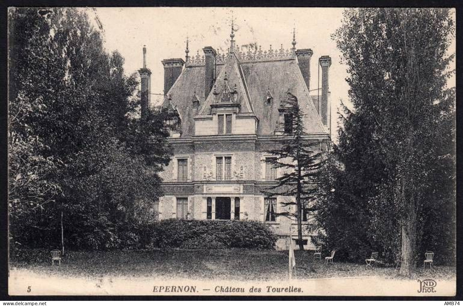 28-0018 - Carte Postale EURE ET LOIR (28) - EPERNON - Château Des Tourelles - Epernon