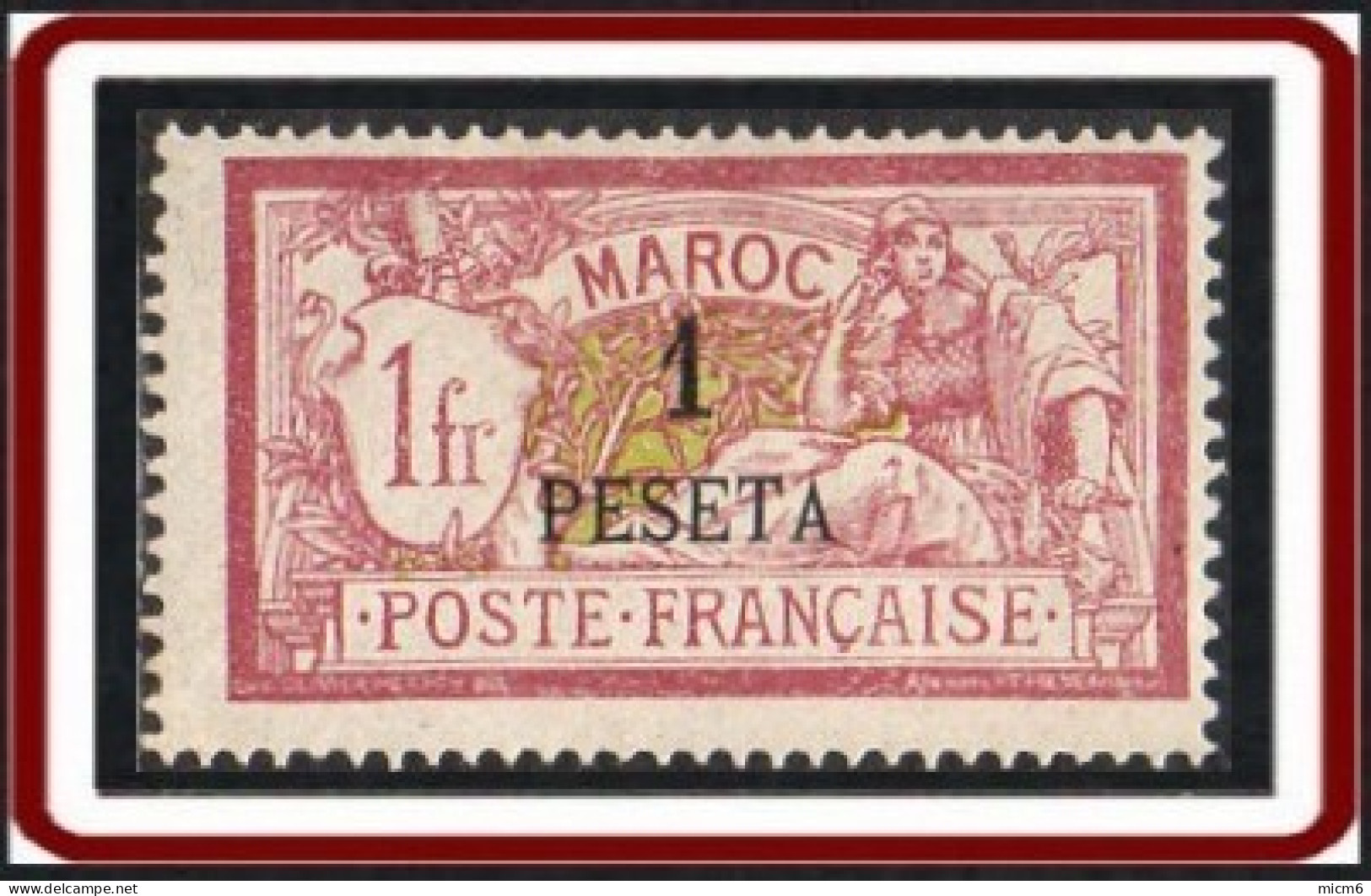 Maroc Bureaux Français 1902-1910 - N° 16 (YT) N° 19 (AM) Neuf *. - Ongebruikt