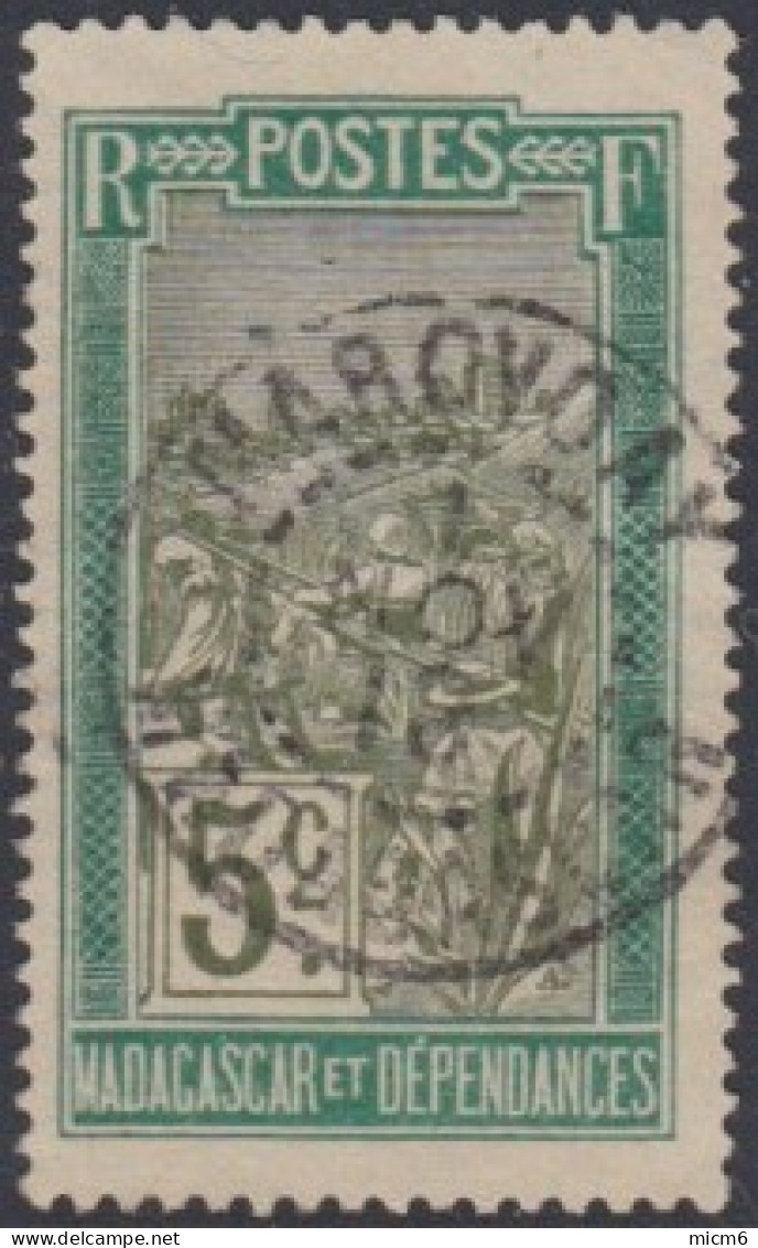 Madagascar 1908-1939 - Marovoay Sur N° 97 (YT) N° 105 (AM). Oblitération De 1913. - Autres & Non Classés