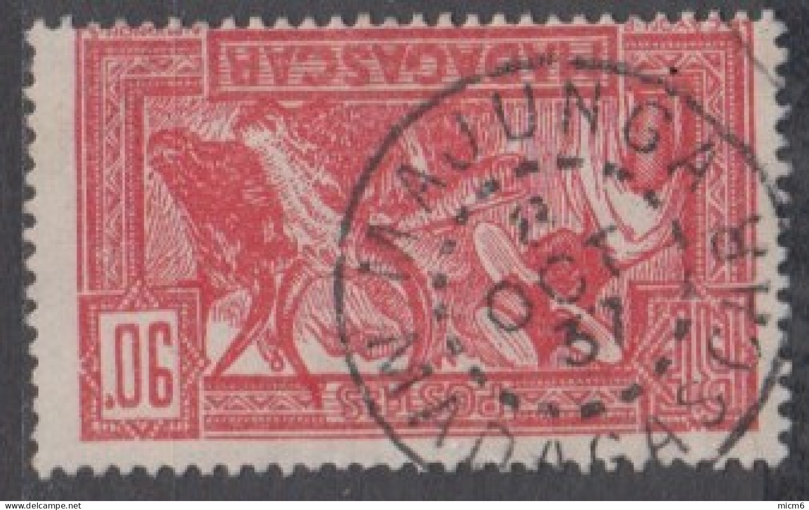 Madagascar 1908-1939 - Majunga Sur N° 174 (YT) N° 182 (AM). Oblitération De 1937. - Autres & Non Classés