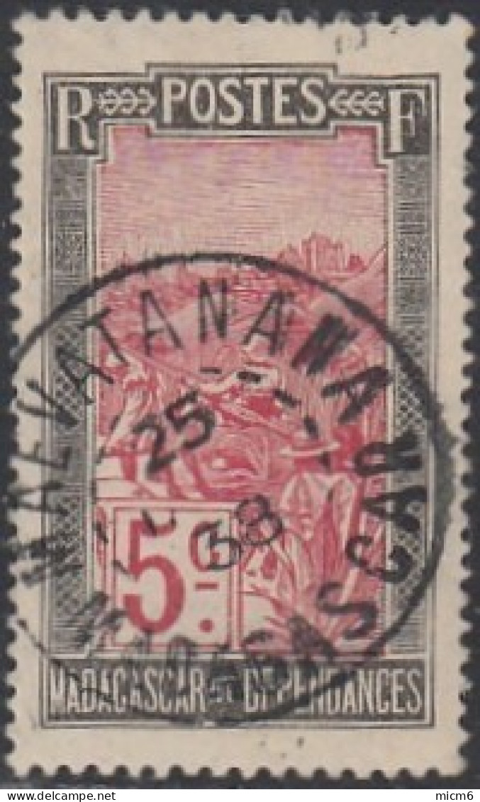 Madagascar 1908-1939 - Maevatanana Sur N° 131 (YT) N° 129 (AM). Oblitération. - Other & Unclassified