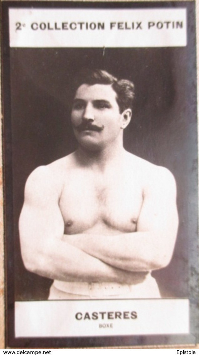 ► Victor CASTARES "Dit Casteres" Boxeur Boxe Française "Savate" Né à Lurcy-Lévis (Allier) -   Photo Felix POTIN 1908 - Félix Potin