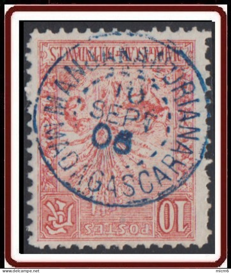 Madagascar 1889-1906 - Manjakandriana Sur N° 67 (YT) N° 62 (AM). Oblitération De 1906. - Oblitérés