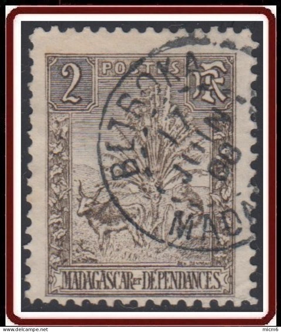Madagascar 1889-1906 - Betroka Sur N° 64 (YT) N° 59 (AM). Oblitération De 1908. - Usati