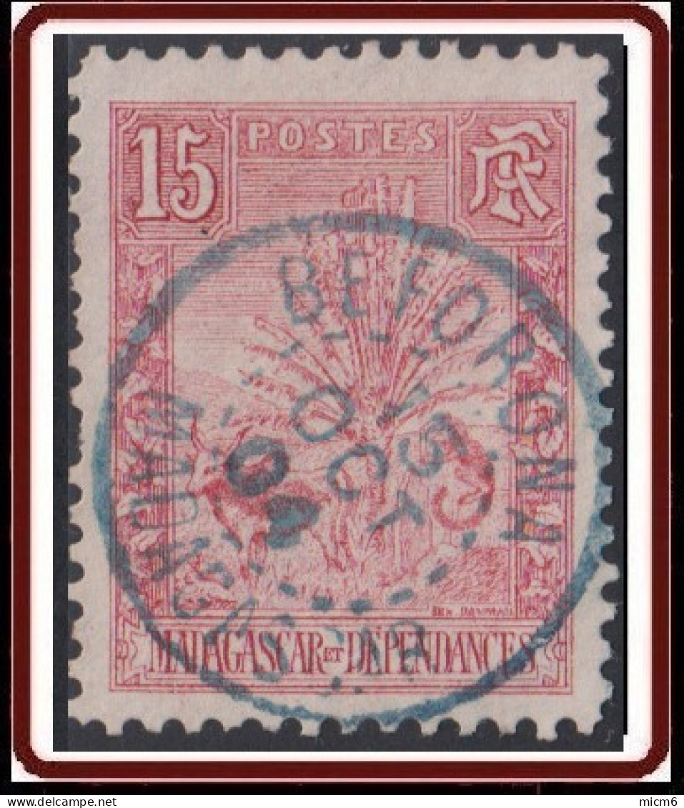 Madagascar 1889-1906 - Beforona Sur N° 68 (YT) N° 63 (AM). Oblitération De 1904. - Usados