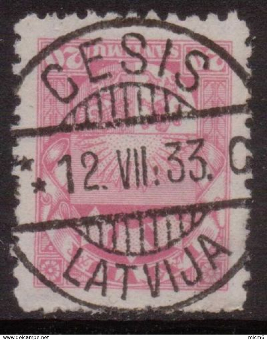 Lettonie / Latvija - N° 126 (YT) Oblitéré De Cesis. - Letonia