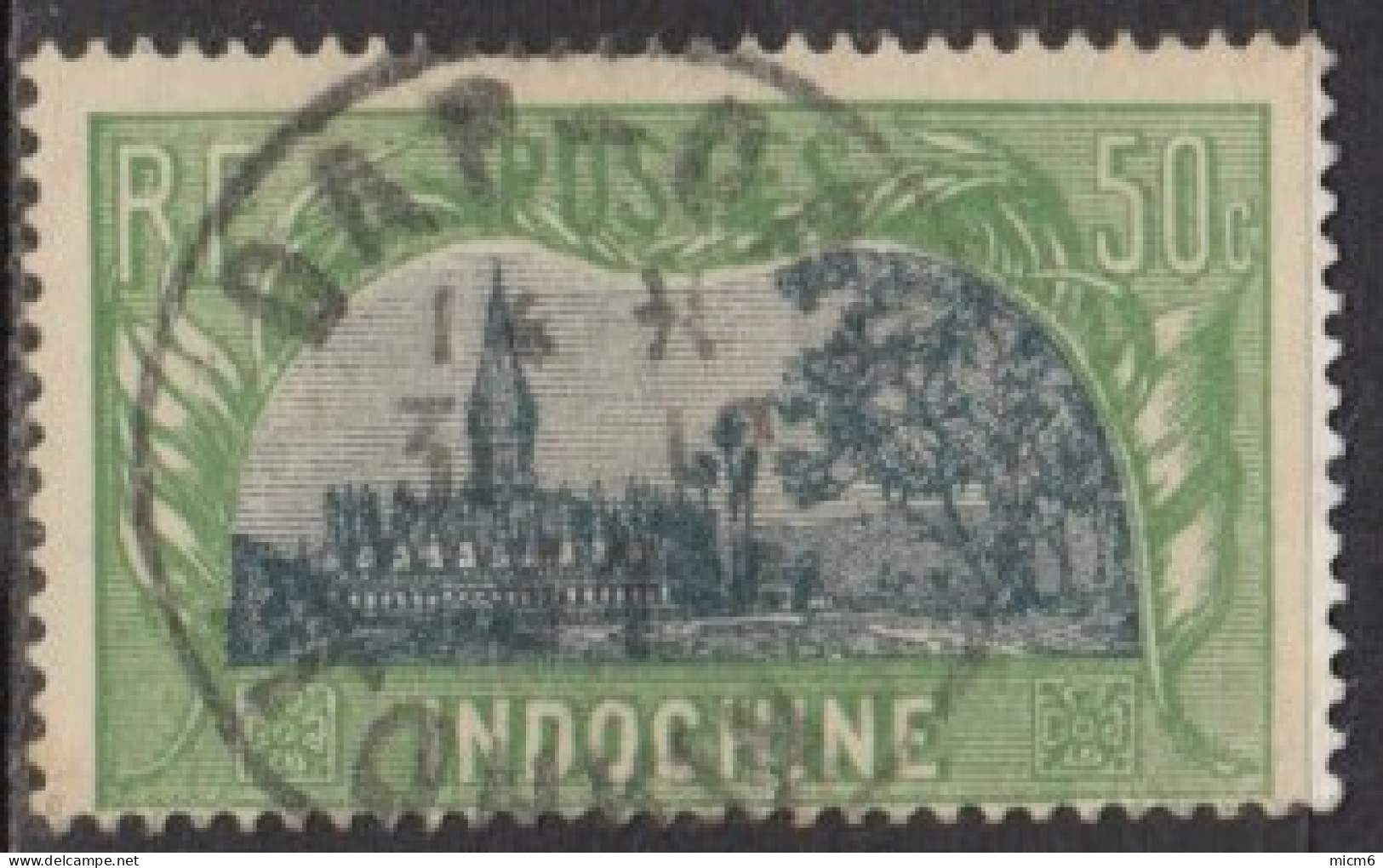 Indochine (Tonkin) 1922-1949 - Dap-Cau Sur N° 144 (YT) N° 139 (AM). Oblitération De 1931. - Andere & Zonder Classificatie