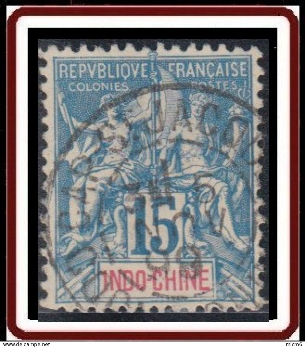 Indochine (Cochinchine) 1889-1908 - Cap-St-Jacques Sur N° 8 (YT) N° 8 (AM). Oblitération De 1899. - Gebruikt