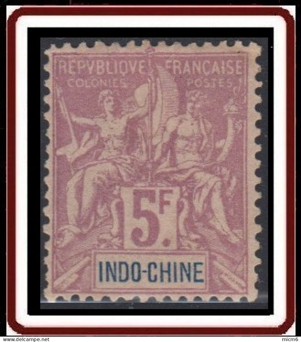 Indochine 1889-1908 - N° 16 (YT) N° 16 (AM) Neuf *. - Ungebraucht