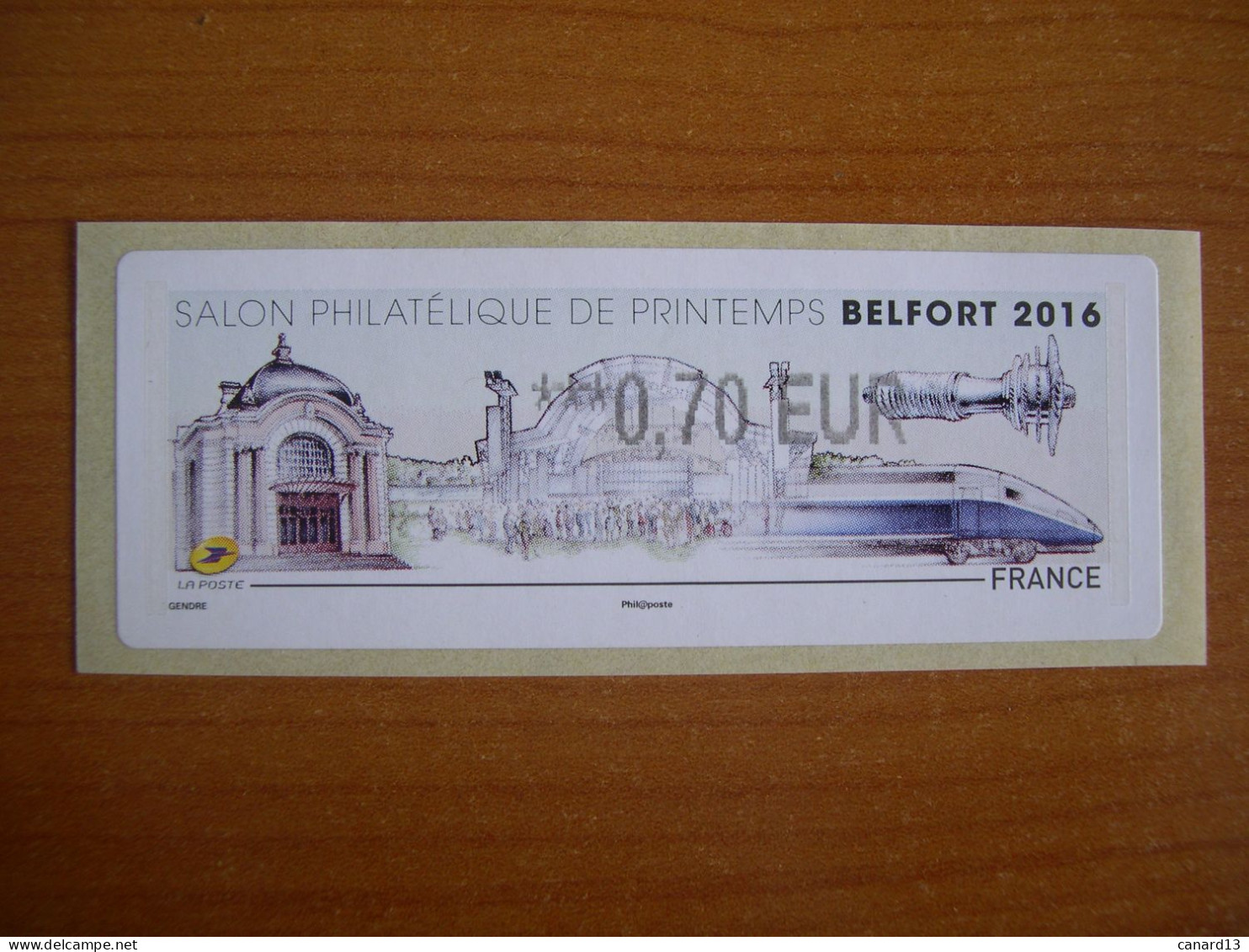 France Vignette De Distributeur N° 1185 Neuf** - 2010-... Illustrated Franking Labels