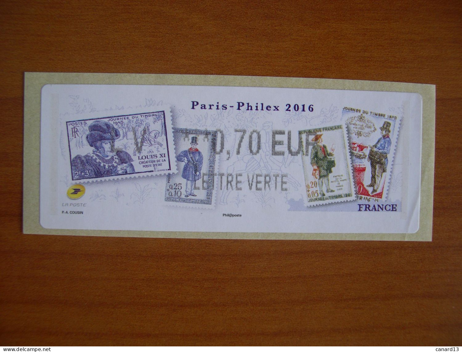 France Vignette De Distributeur N° 1187 Neuf** - 2010-... Illustrated Franking Labels