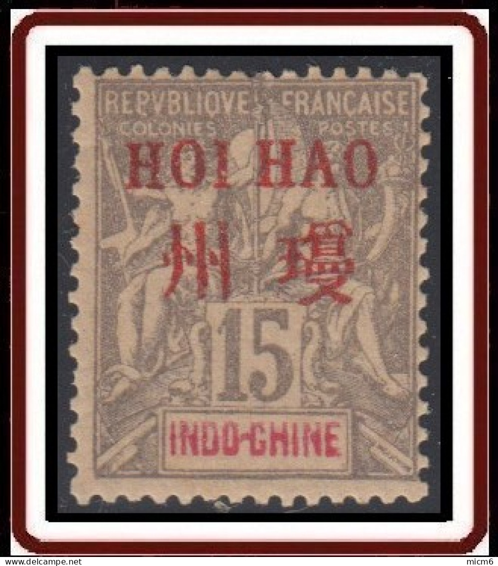 Hoî-Hao - Bureau Indochinois - N° 06 (YT) N° 6 (AM) Neuf *. - Nuovi