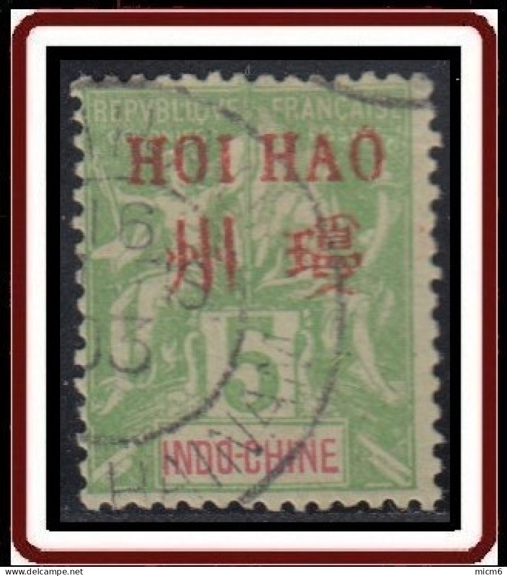 Hoî-Hao - Bureau Indochinois - N° 04 (YT) N° 4 (AM) Oblitéré. - Usados